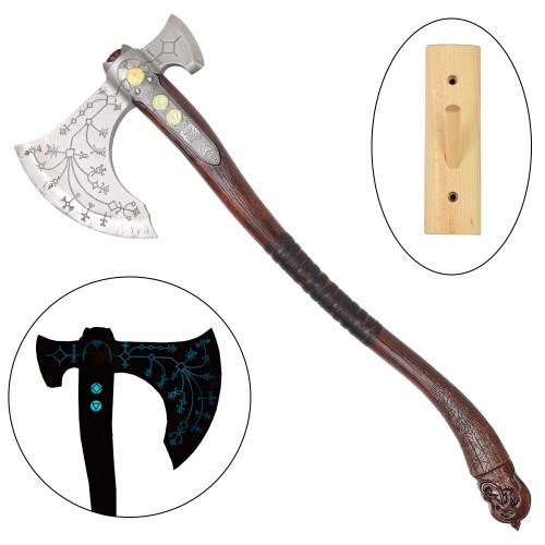 KRATOS' AXE GOD OF WAR SERIES, Forged in the spirit of God of War, crafted for display, designed to command attention